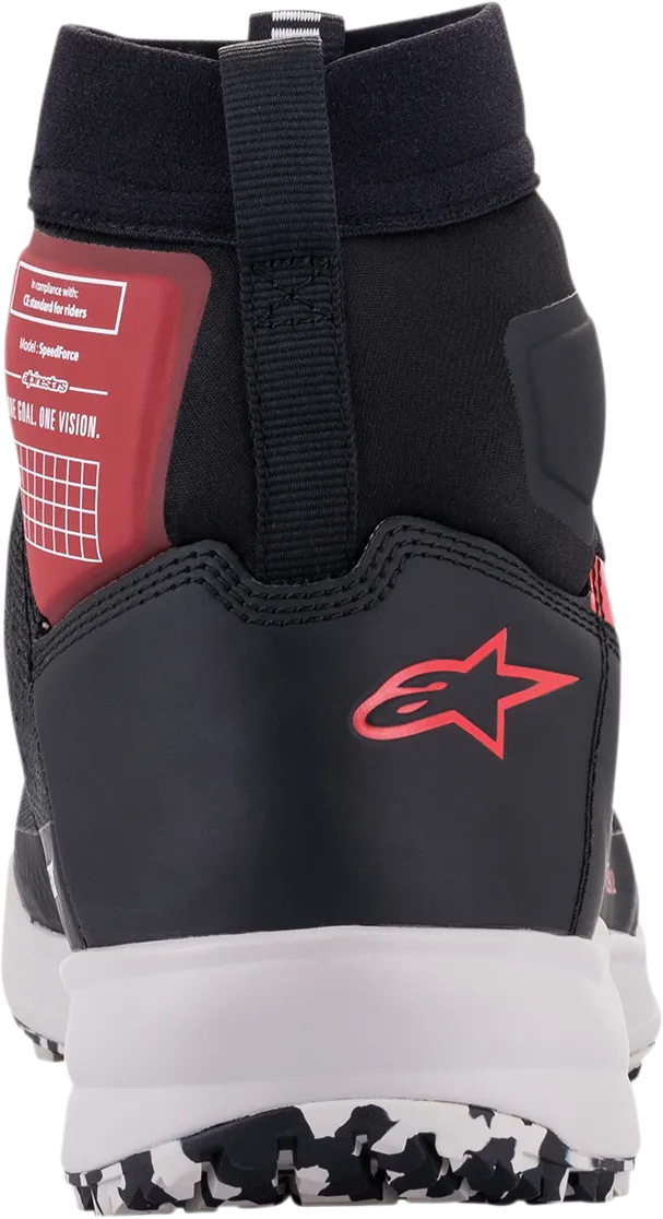 ALPINESTARS Speedforce Shoes - Black/White/Red - US 10.5 2654321-123-105