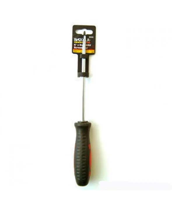 Blackspur Non Slip Grip Screwdriver 6mm 6"