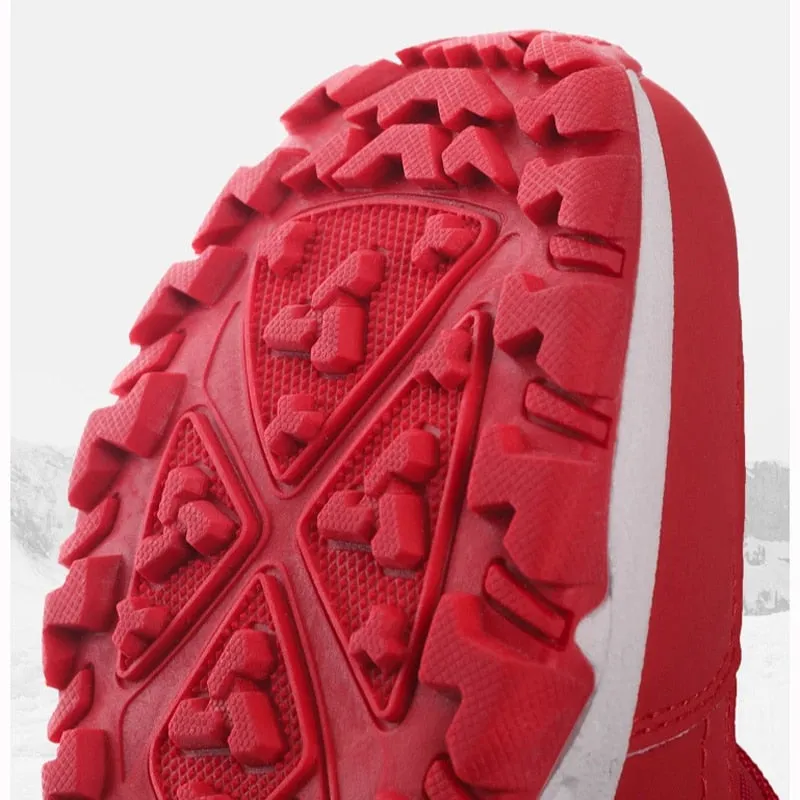 Cuzcare Waterproof Women Snow Boots Nonslip Plush Orthopedic Shoes