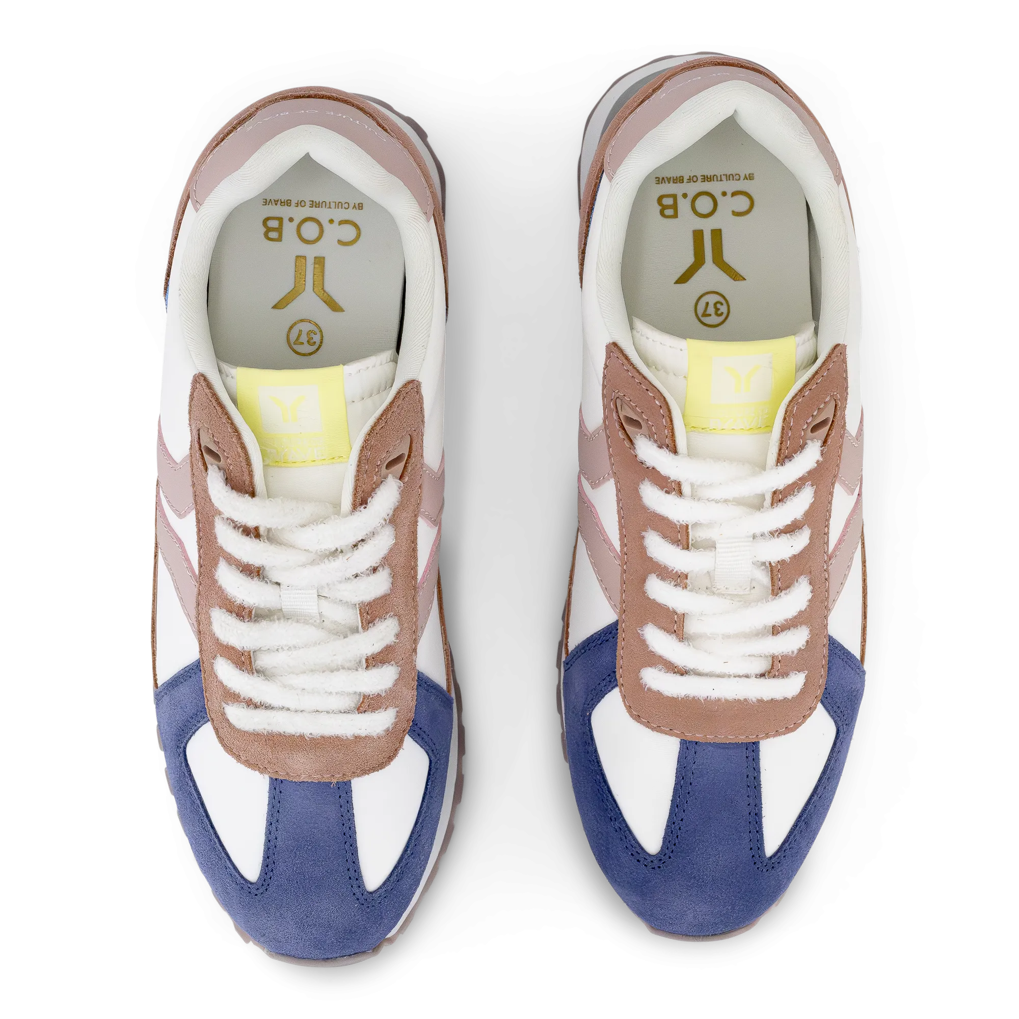 Joy Womens Sneaker in Pink-Purple
